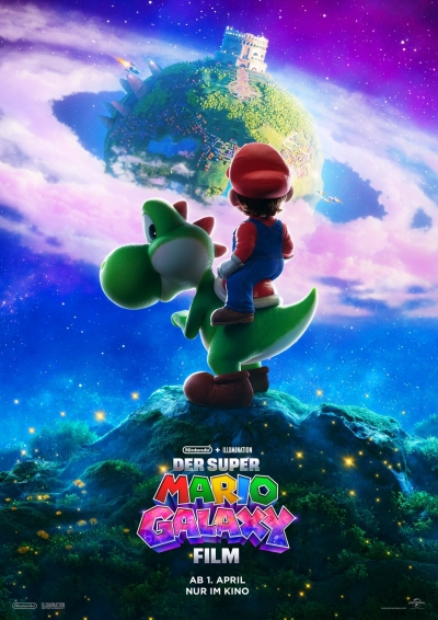 Filmplakat Super Mario Galaxy Film 