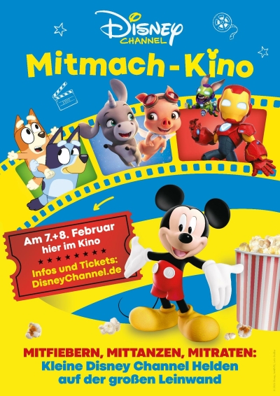 Filmplakat Disney Channel Mitmach Kino 